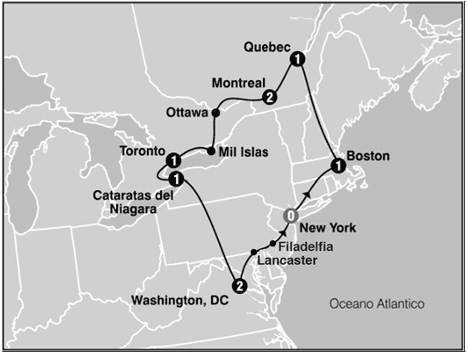 Mapa Canadá Magnífico 2022